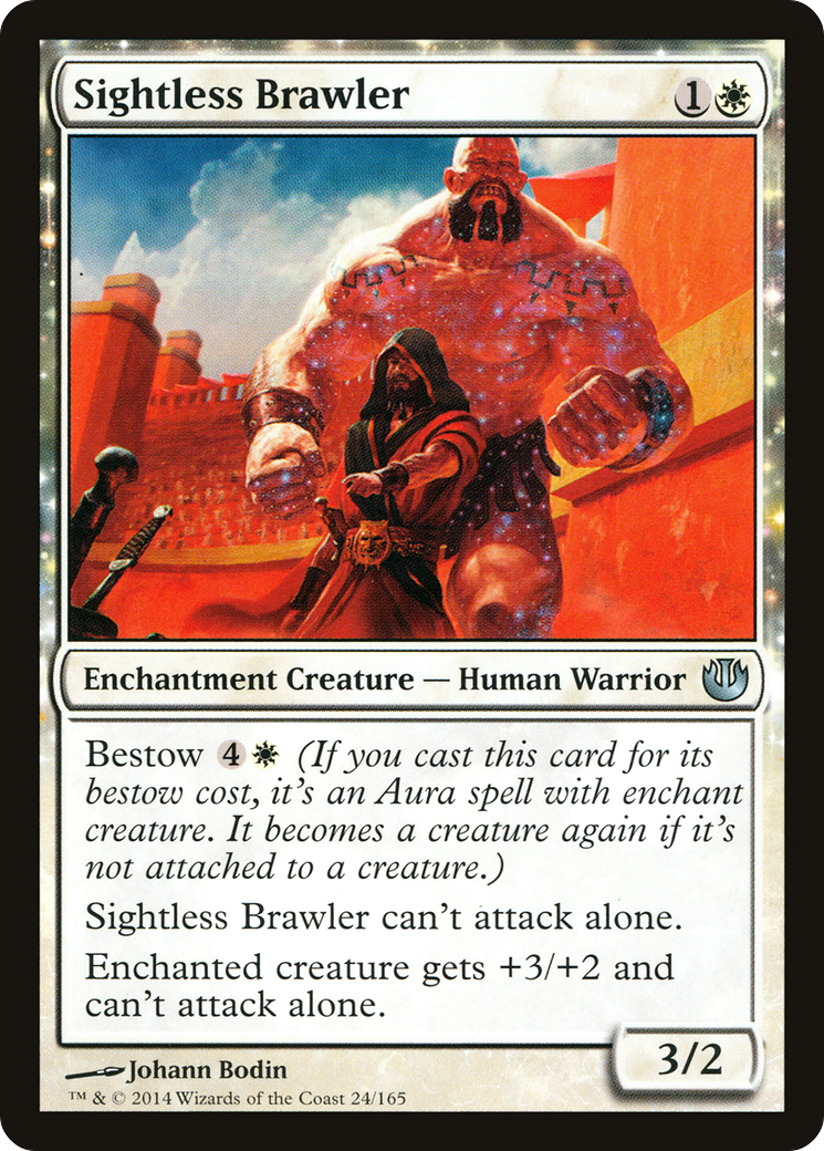 Sightless Brawler (JOU-024) [Journey into Nyx] Foil MTG Single Wizards of the Coast