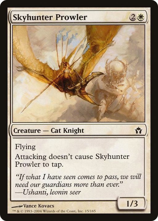 Skyhunter Prowler (5DN-015) [Fifth Dawn] Foil MTG Single Wizards of the Coast