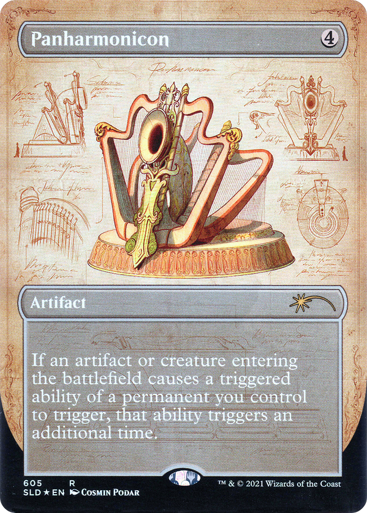 Panharmonicon (SLD-605) [Secret Lair] Drop (Borderless) Foil MTG Single Wizards of the Coast
