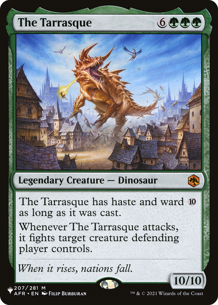The Tarrasque (LIST-207/281) [Mystery Booster] The List MTG Single Wizards of the Coast