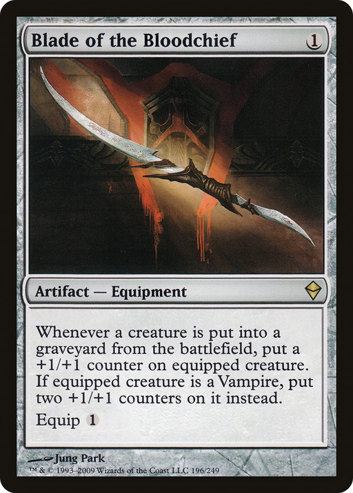 Blade of the Bloodchief (ZEN-196) [Zendikar] Foil MTG Single Wizards of the Coast