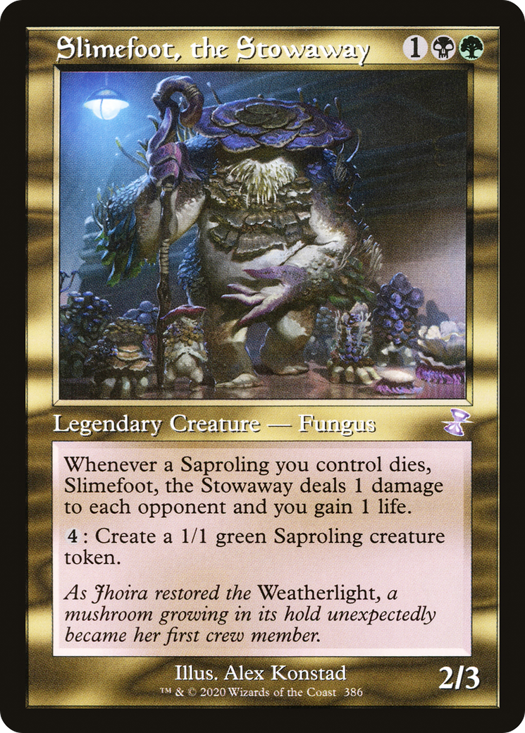 Slimefoot, the Stowaway (TSR-386) [Time Spiral Remastered] MTG Single Wizards of the Coast