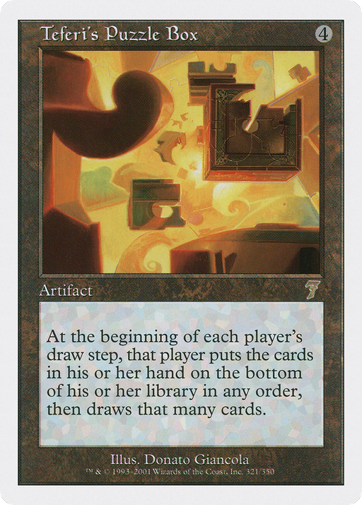 Teferi's Puzzle Box (7ED-321) [7th Edition] Foil MTG Single Wizards of the Coast