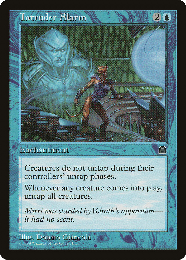 Intruder Alarm (STH-034) [Stronghold] MTG Single Wizards of the Coast