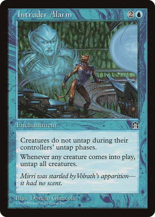 Intruder Alarm (STH-034) [Stronghold] MTG Single Wizards of the Coast