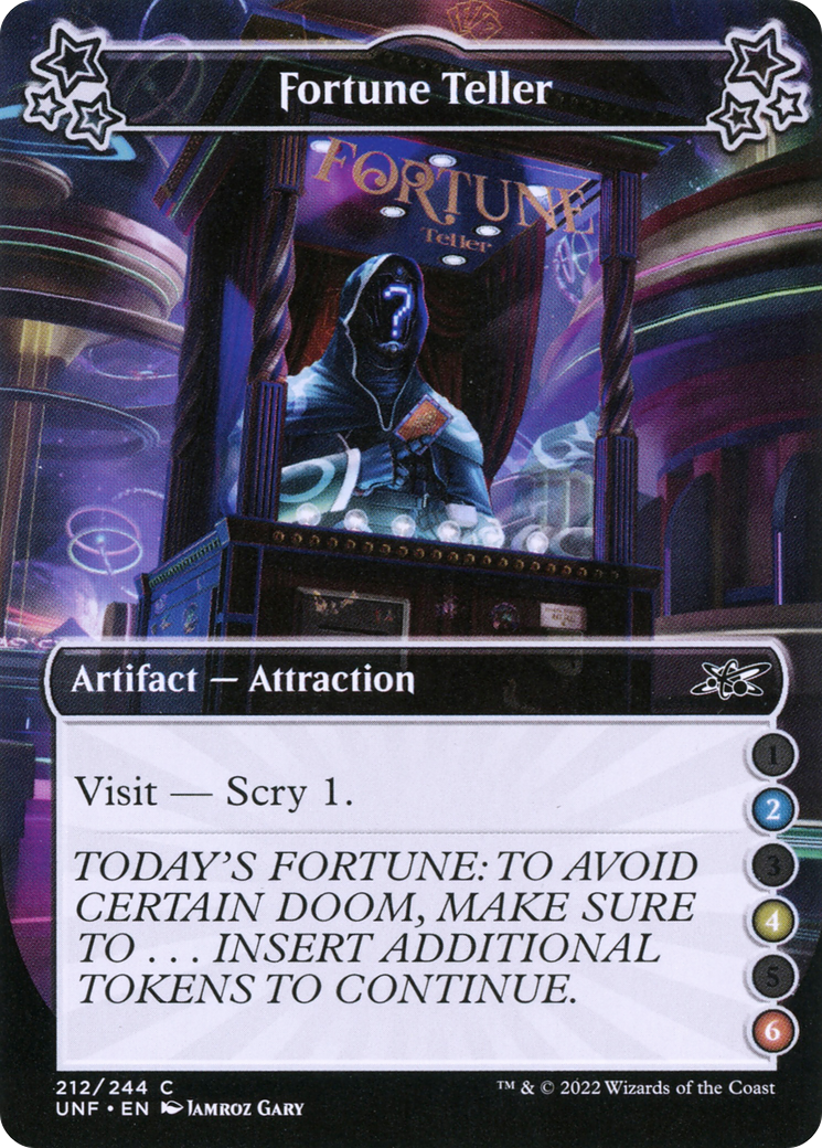 Fortune Teller (UNF-212B) [Unfinity] Foil MTG Single Wizards of the Coast