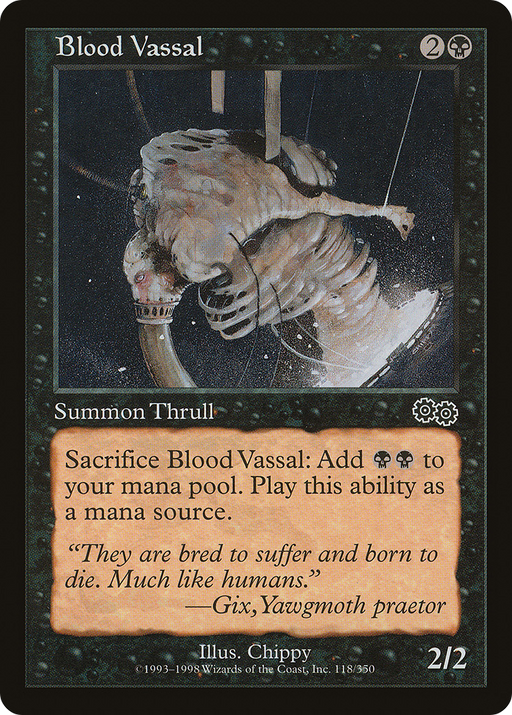 Blood Vassal (USG-118) [Urza's Saga] MTG Single Wizards of the Coast