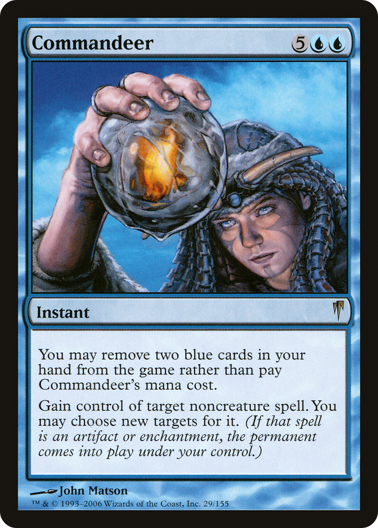 Commandeer (CSP-029) [Coldsnap] Foil MTG Single Wizards of the Coast