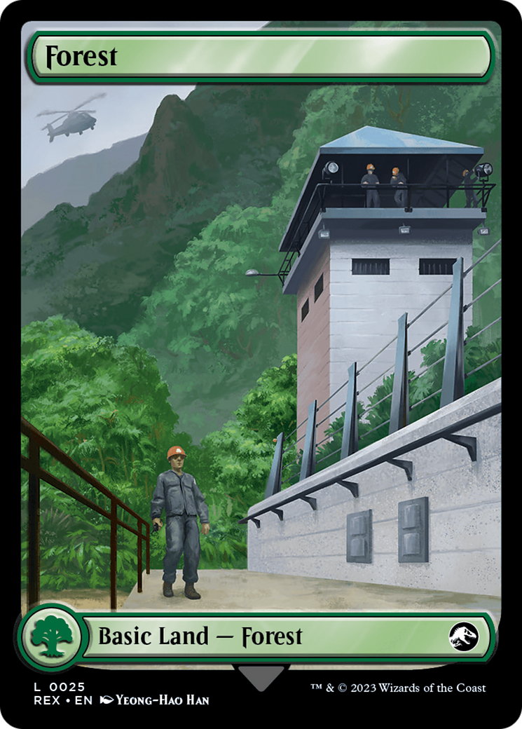 Forest [Jurassic World Collection] MTG Single Magic: The Gathering