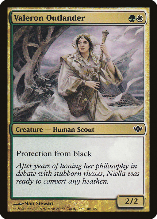 Valeron Outlander (CON-130) [Conflux] MTG Single Wizards of the Coast