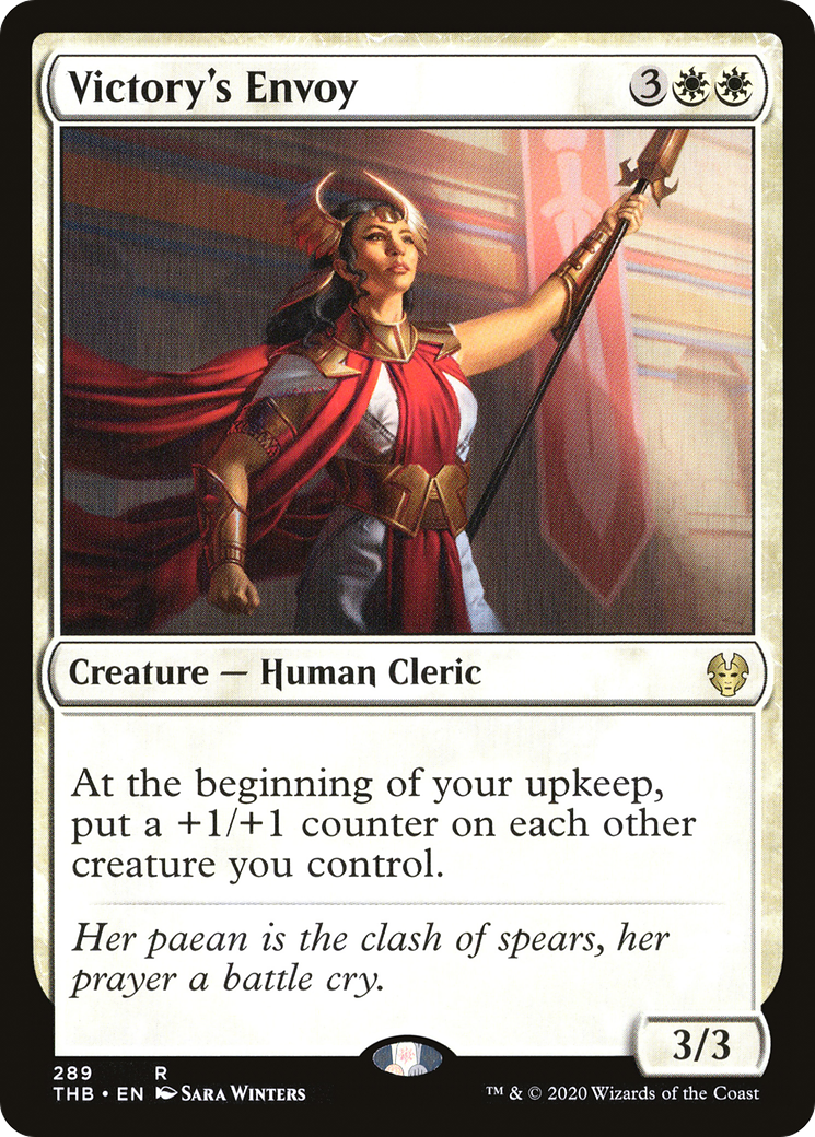 Victory's Envoy (THB-289) [Theros Beyond Death] MTG Single Wizards of the Coast