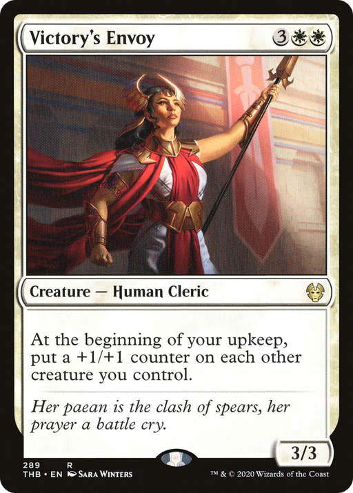 Victory's Envoy (THB-289) [Theros Beyond Death] MTG Single Wizards of the Coast