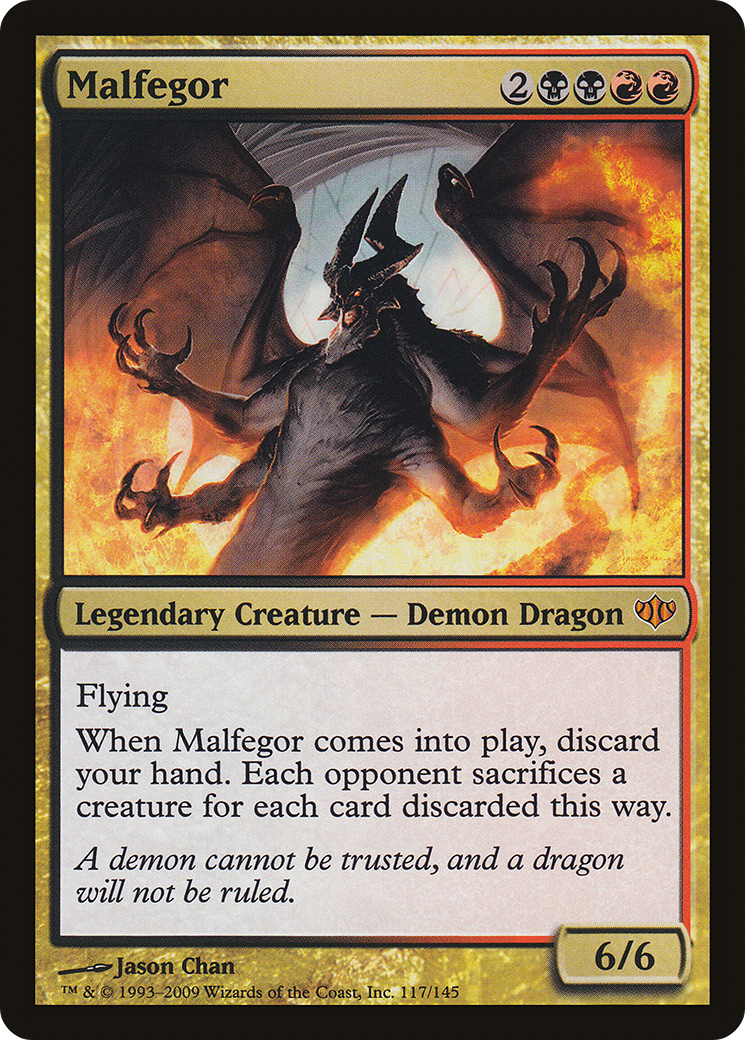 Malfegor (CON-117) [Conflux] Foil MTG Single Wizards of the Coast