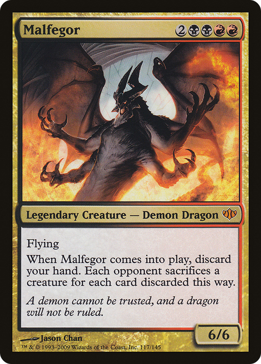 Malfegor (CON-117) [Conflux] MTG Single Wizards of the Coast