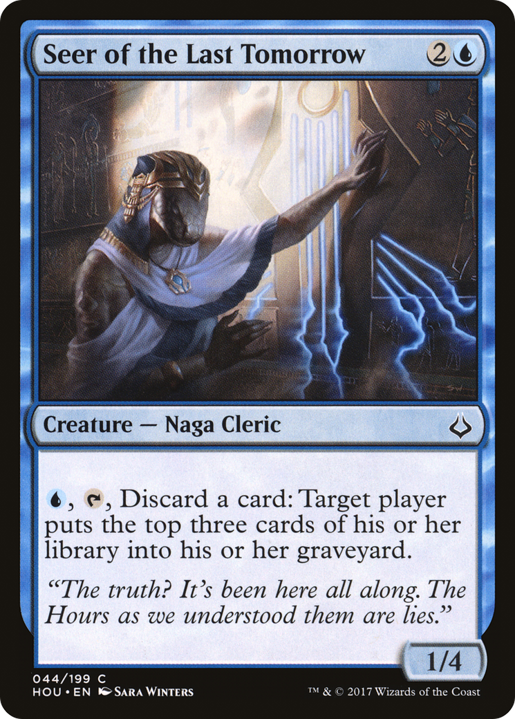 Seer of the Last Tomorrow (HOU-044) [Hour of Devastation] MTG Single Wizards of the Coast