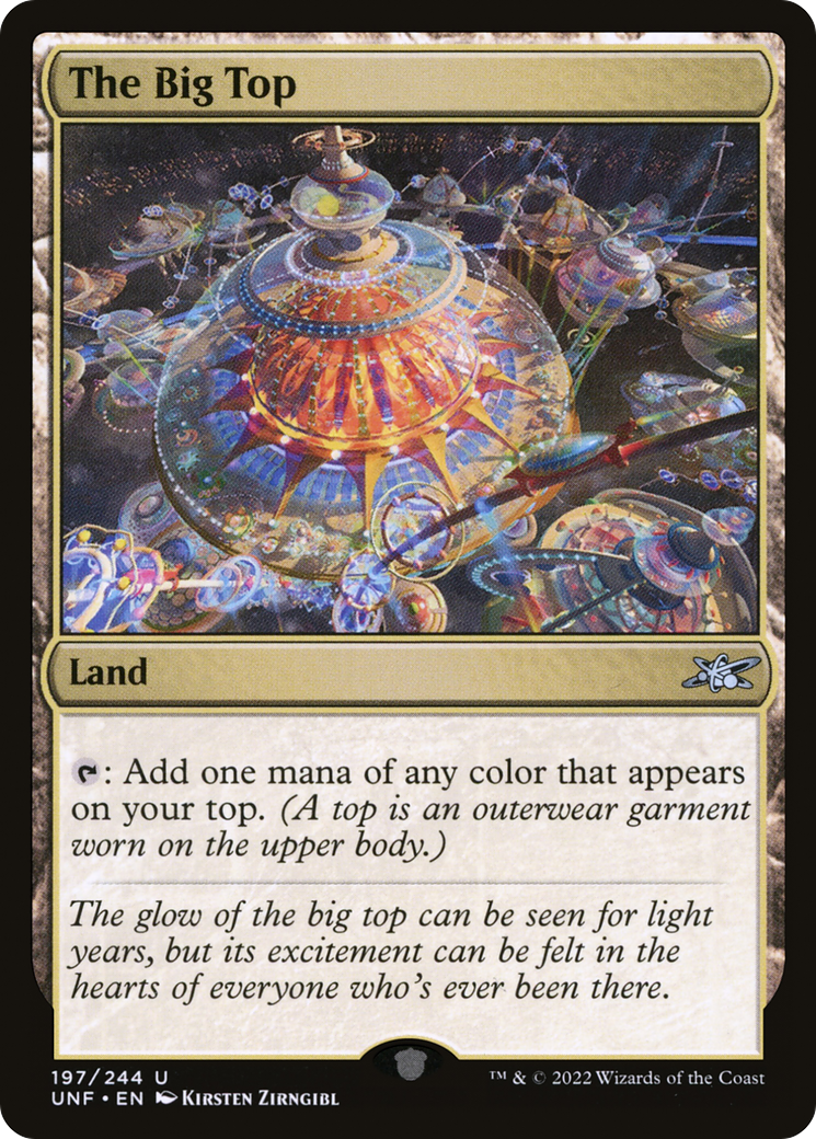 The Big Top (UNF-197) [Unfinity] MTG Single Wizards of the Coast
