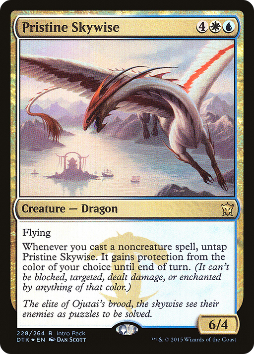Pristine Skywise (UMP-228) [Dragons of Tarkir Promos] Foil MTG Single Wizards of the Coast