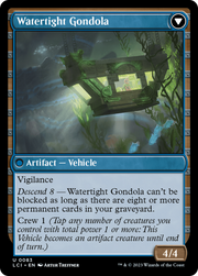 Waterlogged Hulk (LCI-083) [The Lost Caverns of Ixalan] Foil MTG Single Wizards of the Coast