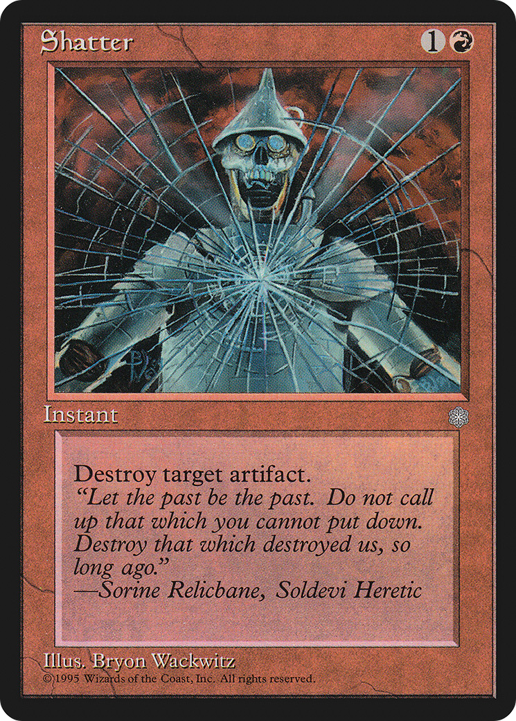 Shatter (ICE-216) [Ice Age] MTG Single Wizards of the Coast