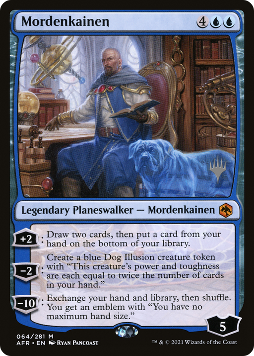 Mordenkainen (PPAFR-064) [Adventures in the Forgotten Realms Promos] MTG Single Wizards of the Coast