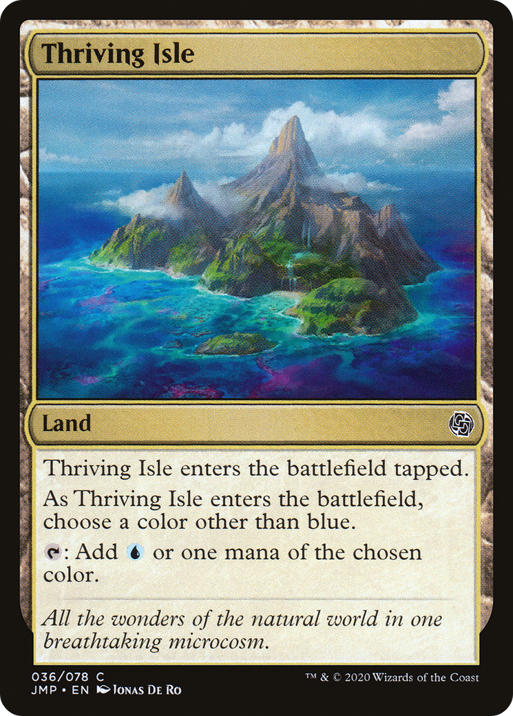 Thriving Isle (JMP-036) [Jumpstart] MTG Single Wizards of the Coast