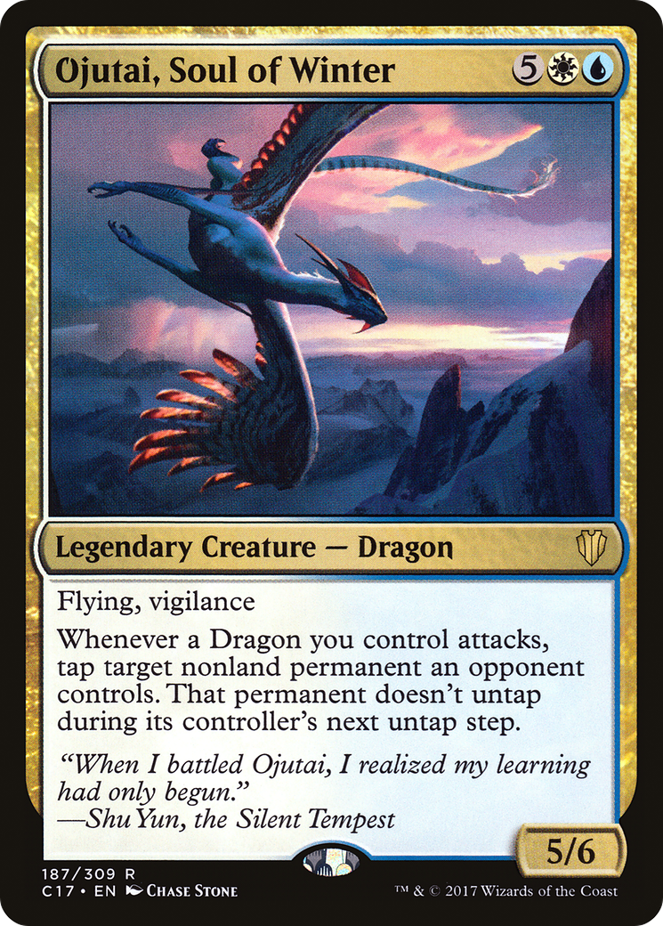 Ojutai, Soul of Winter (C17-187) [Commander 2017] MTG Single Wizards of the Coast