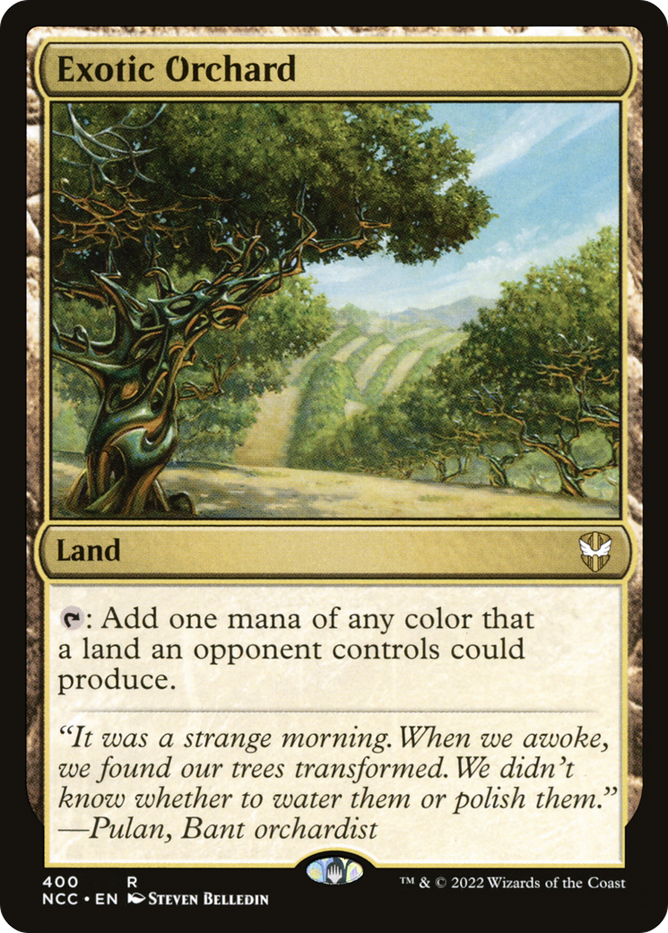 Exotic Orchard (NCC-400) [New Capenna Commander] MTG Single Wizards of the Coast