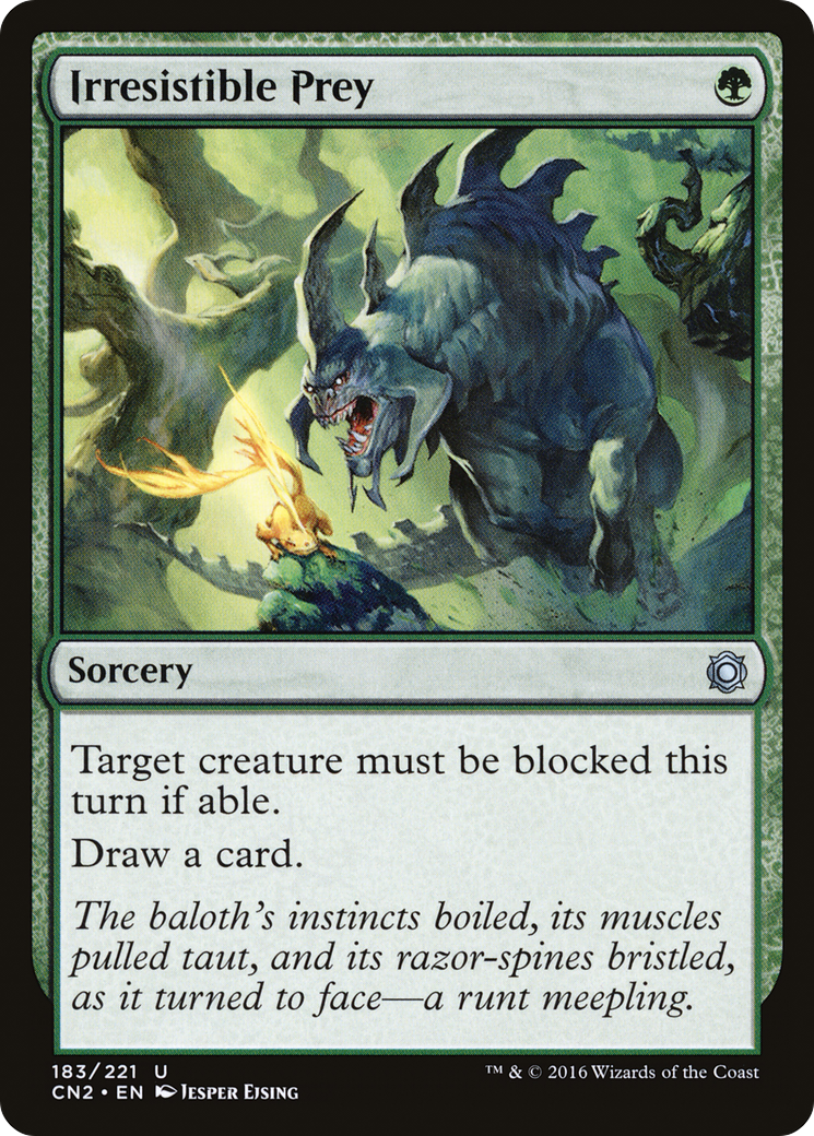 Irresistible Prey (CN2-183) [Conspiracy: Take the Crown] Foil MTG Single Wizards of the Coast