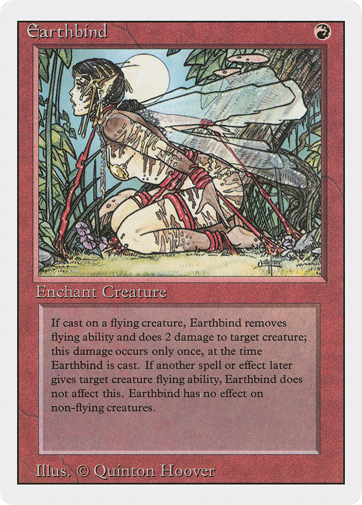 Earthbind (3ED-147) [Revised Edition] MTG Single Wizards of the Coast