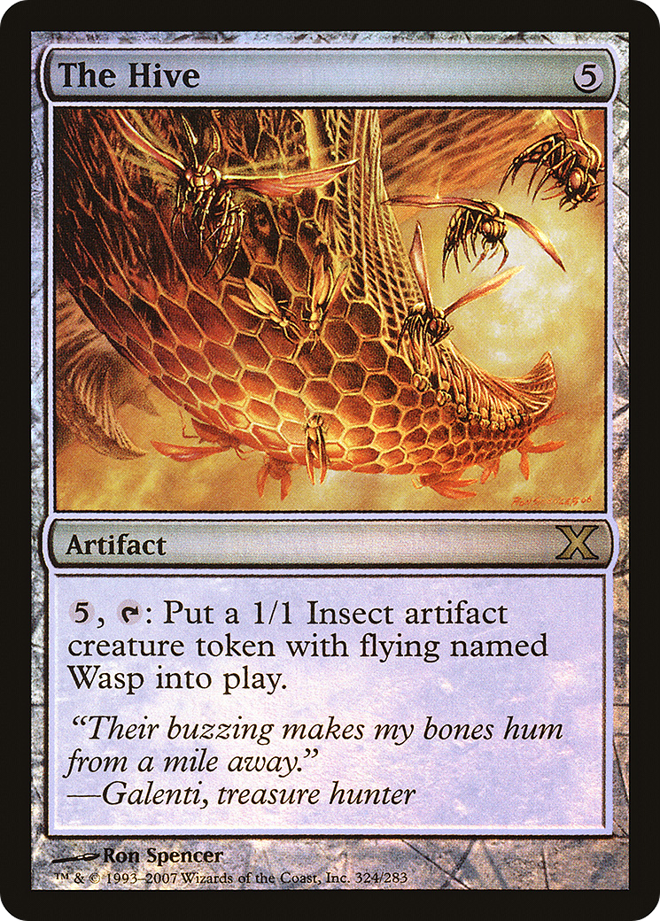 The Hive (10E-324★) [Tenth Edition] Foil MTG Single Wizards of the Coast