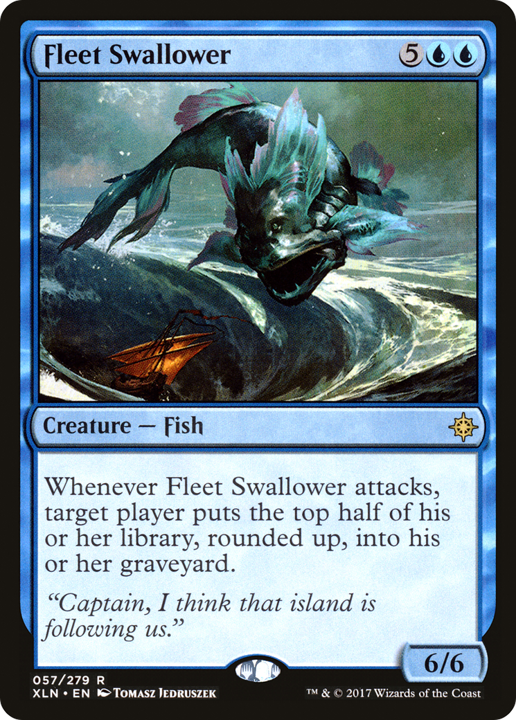 Fleet Swallower (XLN-057) [Ixalan] MTG Single Wizards of the Coast