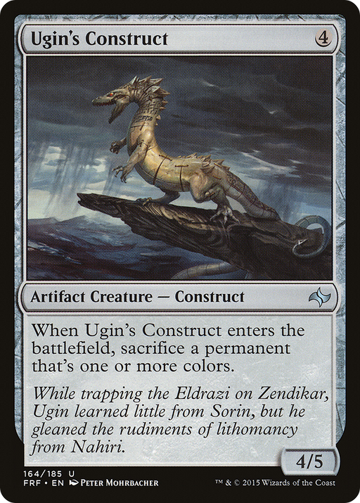 Ugin's Construct (FRF-164) [Fate Reforged] MTG Single Wizards of the Coast