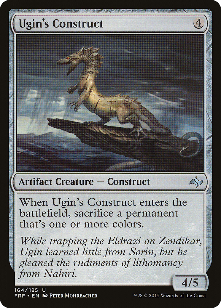 Ugin's Construct (FRF-164) [Fate Reforged] Foil MTG Single Wizards of the Coast