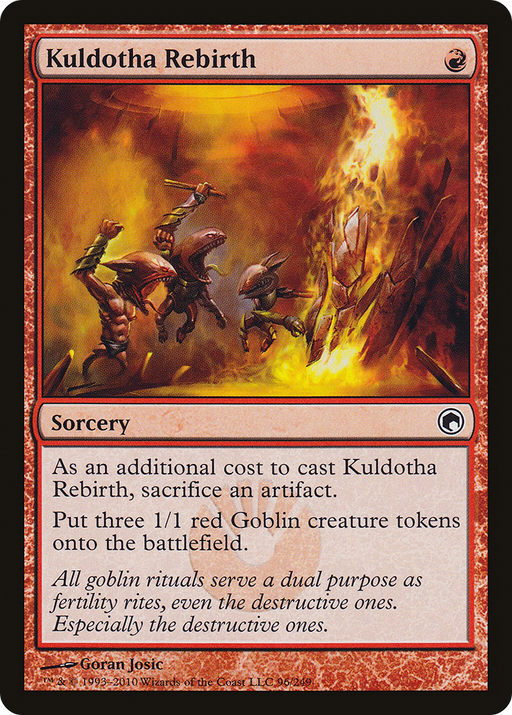 Kuldotha Rebirth (SOM-096) [Scars of Mirrodin] MTG Single Wizards of the Coast