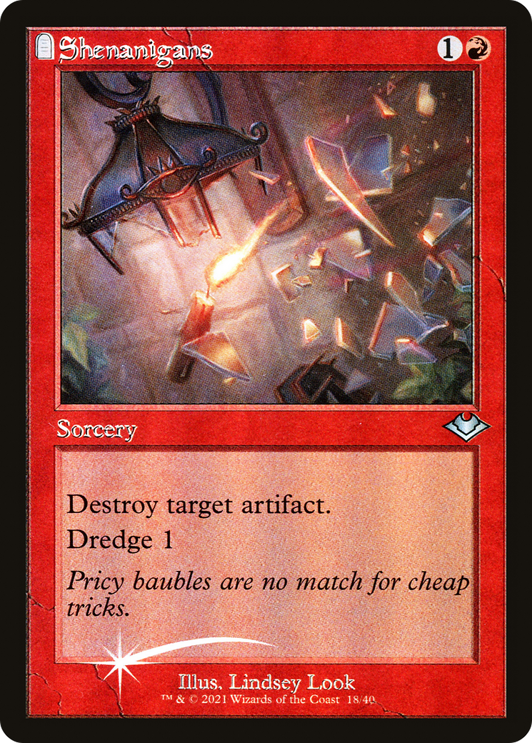 Shenanigans (MH1-018) [Modern Horizons 1 Timeshifts] Foil MTG Single Wizards of the Coast