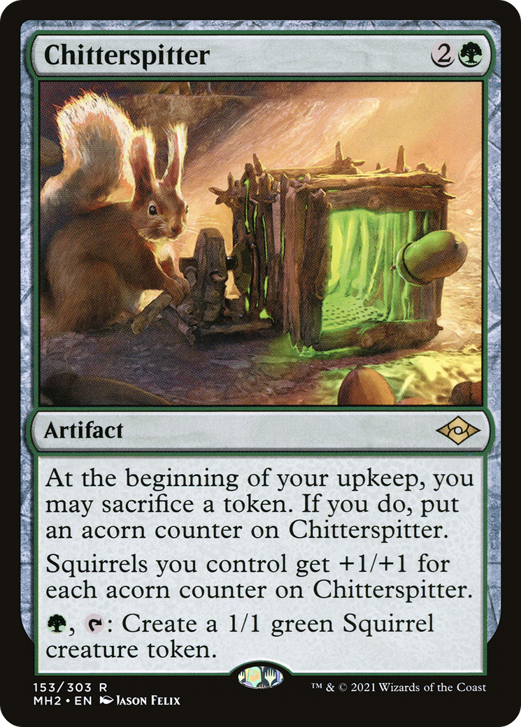 Chitterspitter (MH2-153) [Modern Horizons 2] MTG Single Wizards of the Coast