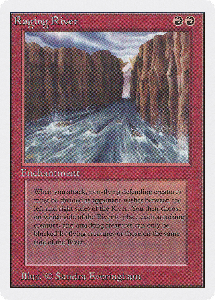 Raging River (2ED-169) [Oldschool] Unlimited Edition MTG Single Wizards of the Coast