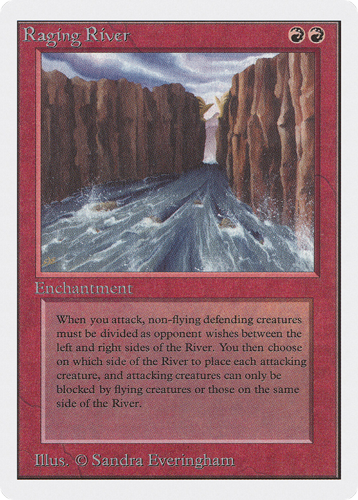 Raging River (2ED-) [Oldschool] Unlimited Edition MTG Single Wizards of the Coast