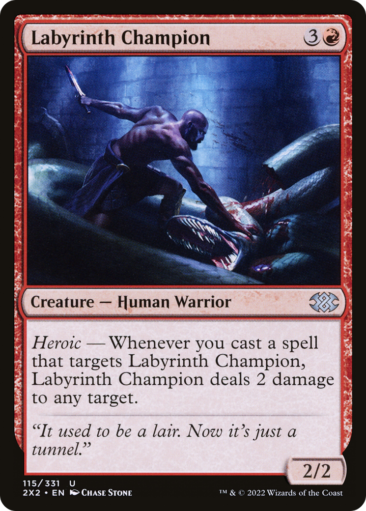 Labyrinth Champion (2X2-115) [Double Masters 2022] MTG Single Wizards of the Coast