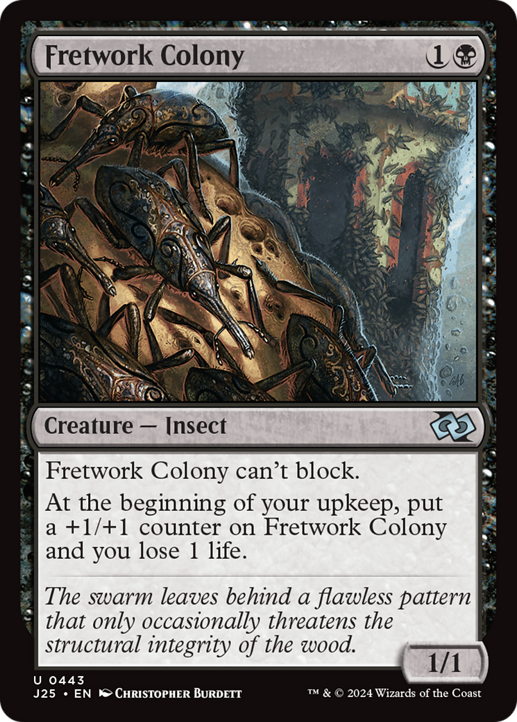 Fretwork Colony (J25-443) [Foundations Jumpstart] MTG Single Wizards of the Coast