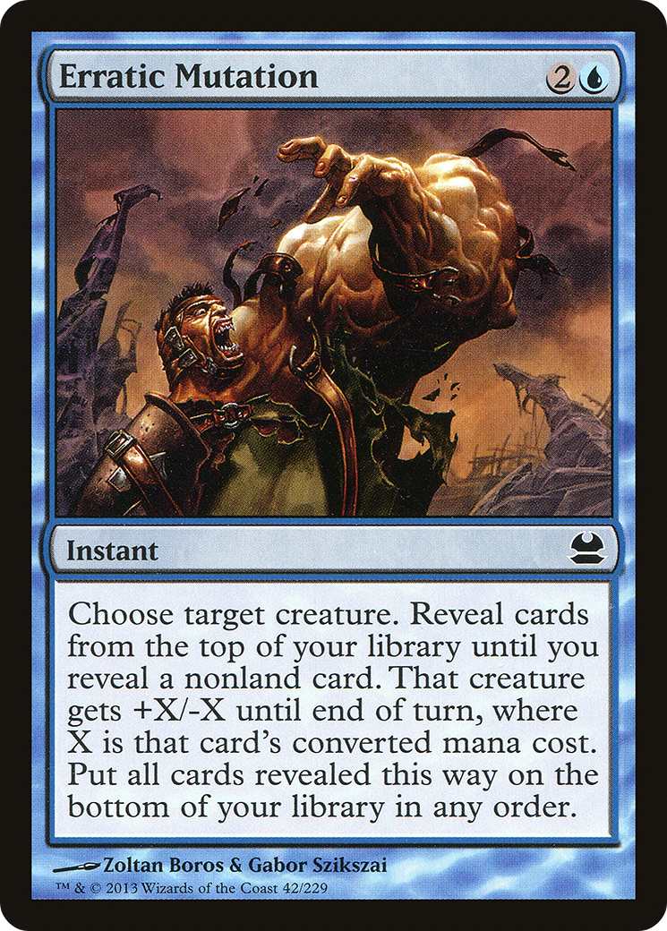 Erratic Mutation (MMA-042) [Modern Masters] Foil MTG Single Wizards of the Coast