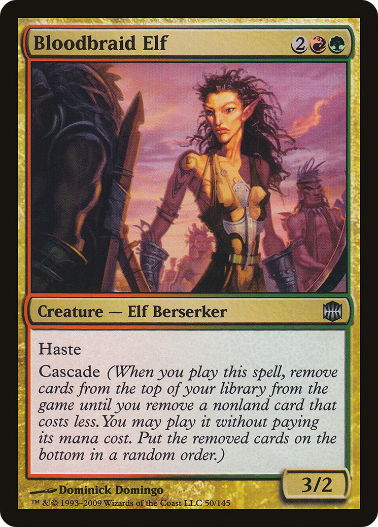 Bloodbraid Elf [Alara Reborn] MTG Single Magic: The Gathering