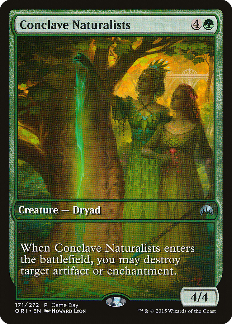 Conclave Naturalists (GAME-171) [Magic Origins Promos] MTG Single Wizards of the Coast
