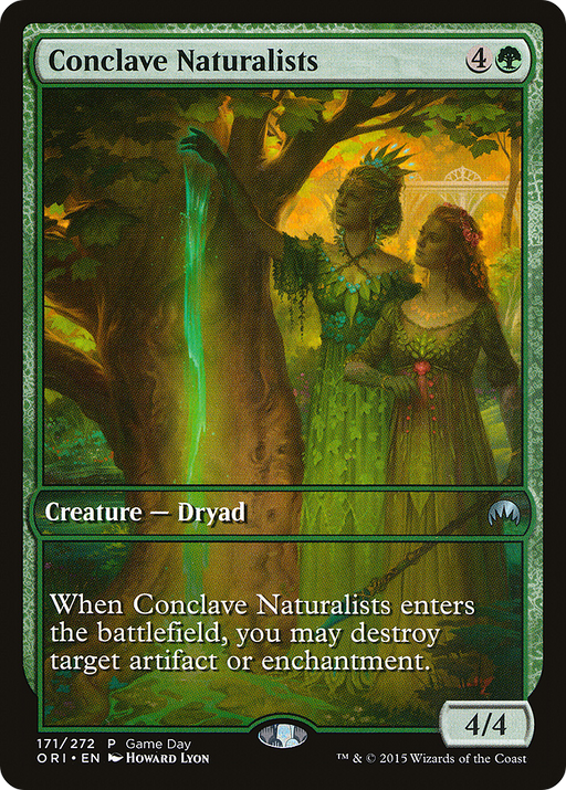 Conclave Naturalists (GAME-171) [Magic Origins Promos] MTG Single Wizards of the Coast