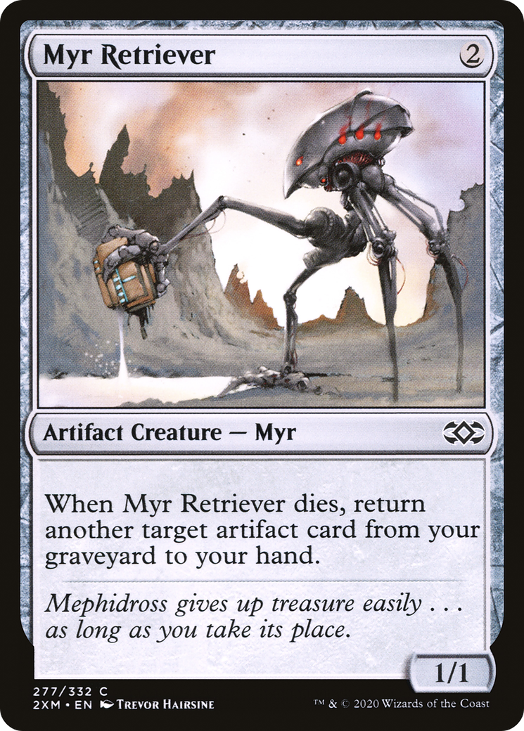 Myr Retriever (2XM-277) [Double Masters] Foil MTG Single Wizards of the Coast