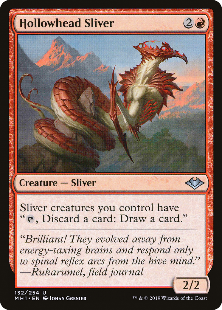 Hollowhead Sliver (MH1-132) [Modern Horizons] MTG Single Modern Horizons