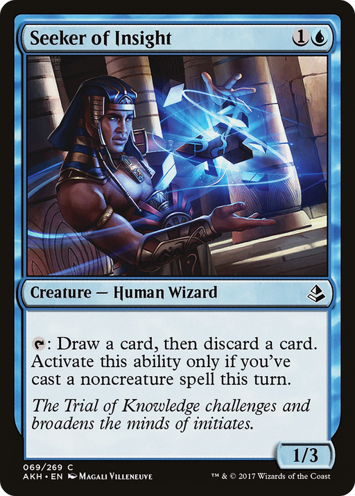Seeker of Insight (AKH-069) [Amonkhet] MTG Single Wizards of the Coast
