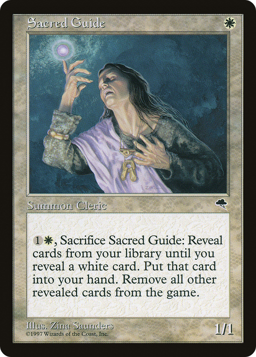 Sacred Guide (TMP-038) [Tempest] MTG Single Wizards of the Coast