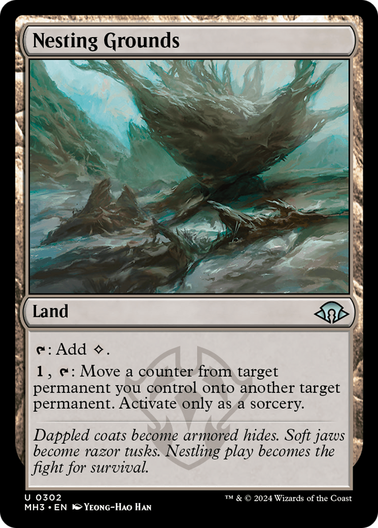 Nesting Grounds (MH3-302) [Modern Horizons 3] MTG Single Modern Horizons 3