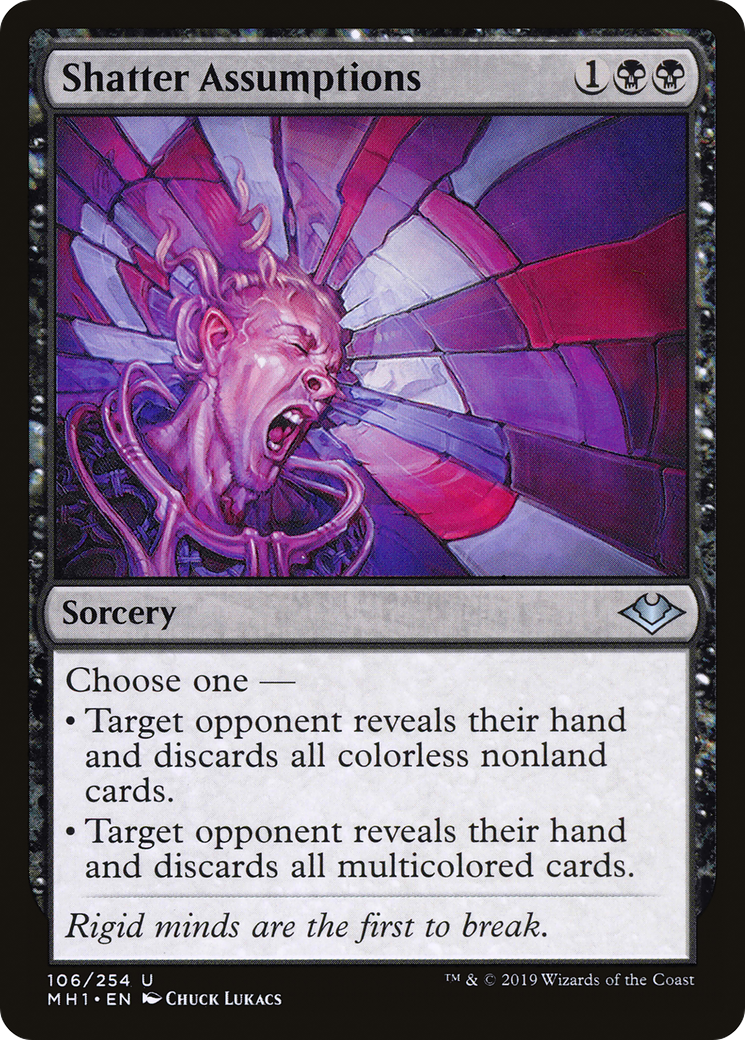 Shatter Assumptions (MH1-106) [Modern Horizons] MTG Single Modern Horizons